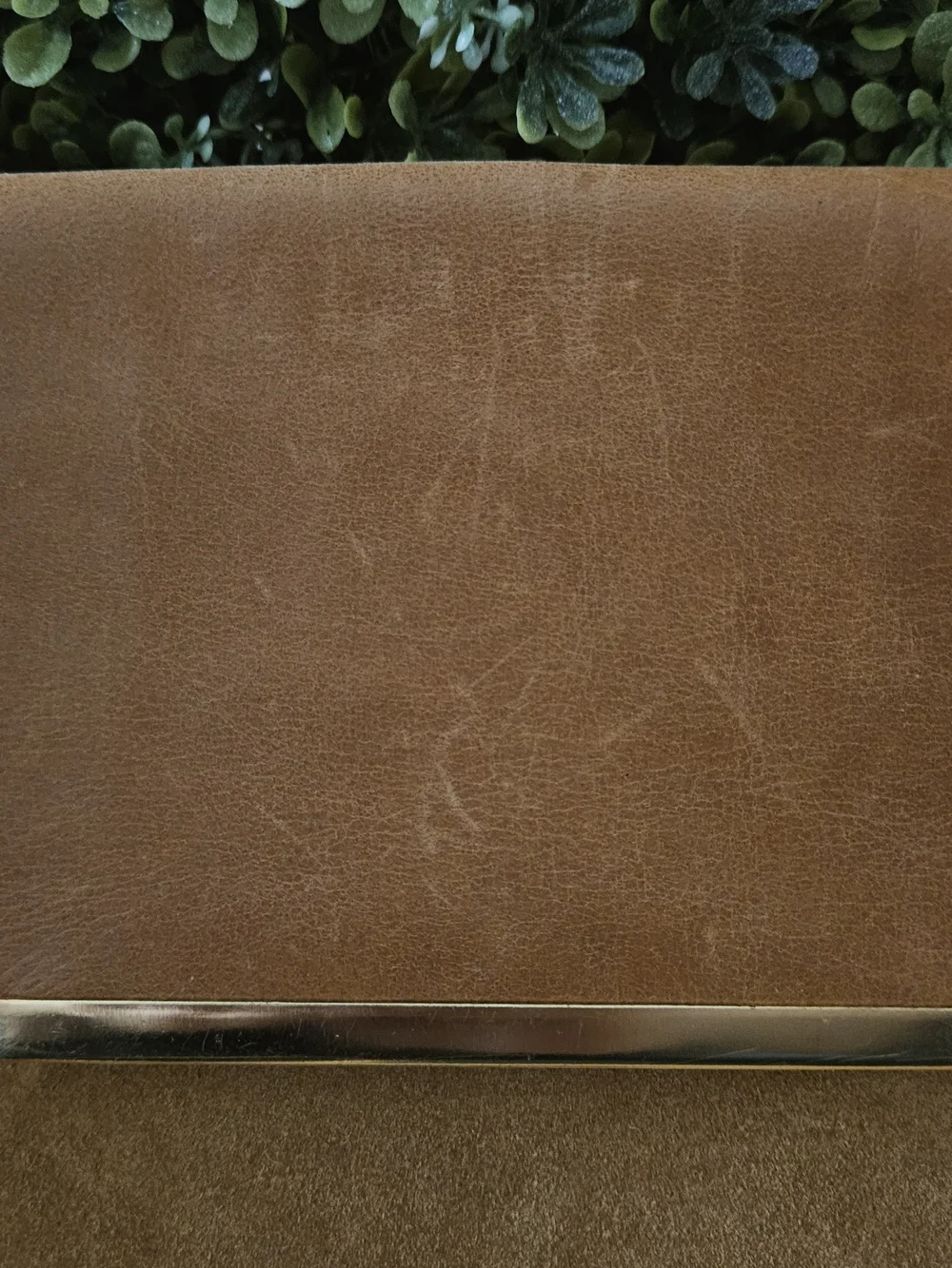 Vintage Asos Suede and Leather Crossbody Purse in Tan - Picture 3 of 6